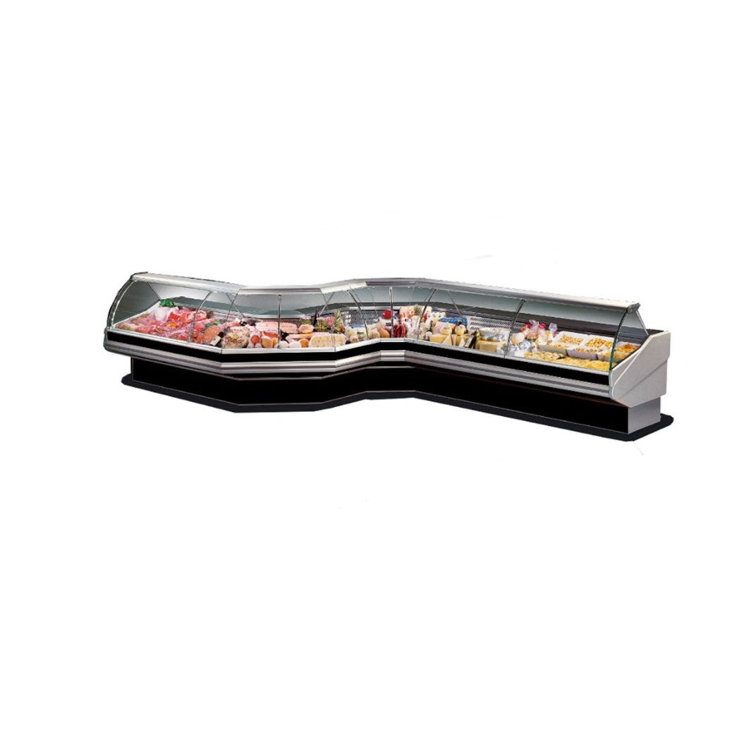 Coner External Glass - CURVED FRONT GLASS DELI DISPLAY - CN90E Mattys