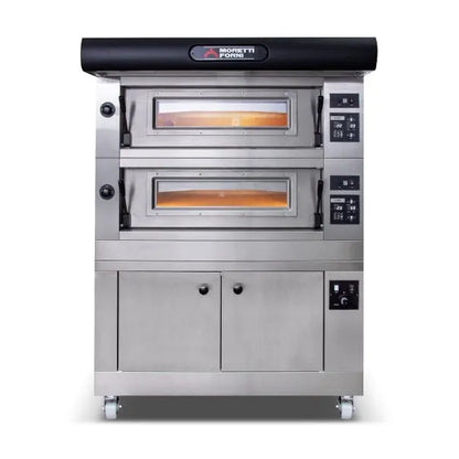 Moretti Forni COMP B/2/L Amalfi Double Deck Pizza Ovens on Prover Mattys