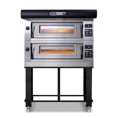 Moretti COMP B/2/S Amalfi Double Deck Oven on Stand Mattys