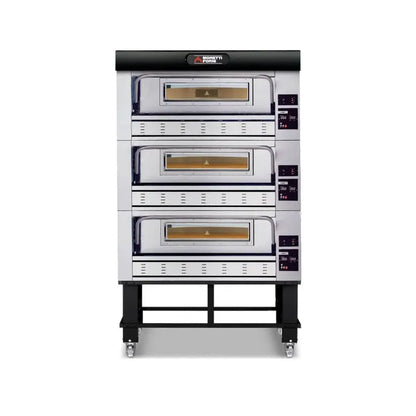Moretti Forni COMP P110G A/3/S Triple Deck Gas Deck Oven on Stand Mattys
