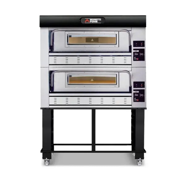 Moretti Forni COMP P110G B/2/S Double Deck Gas Oven on Stand Mattys