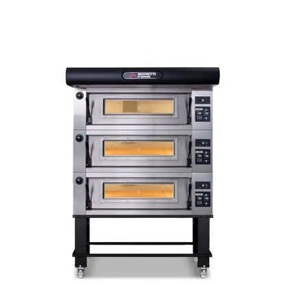 Moretti Forni COMP P60E 3/S Triple Deck Oven on Stand Mattys