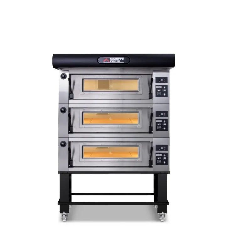 Moretti Forni COMP P60E 3/S Triple Deck Oven on Stand Mattys