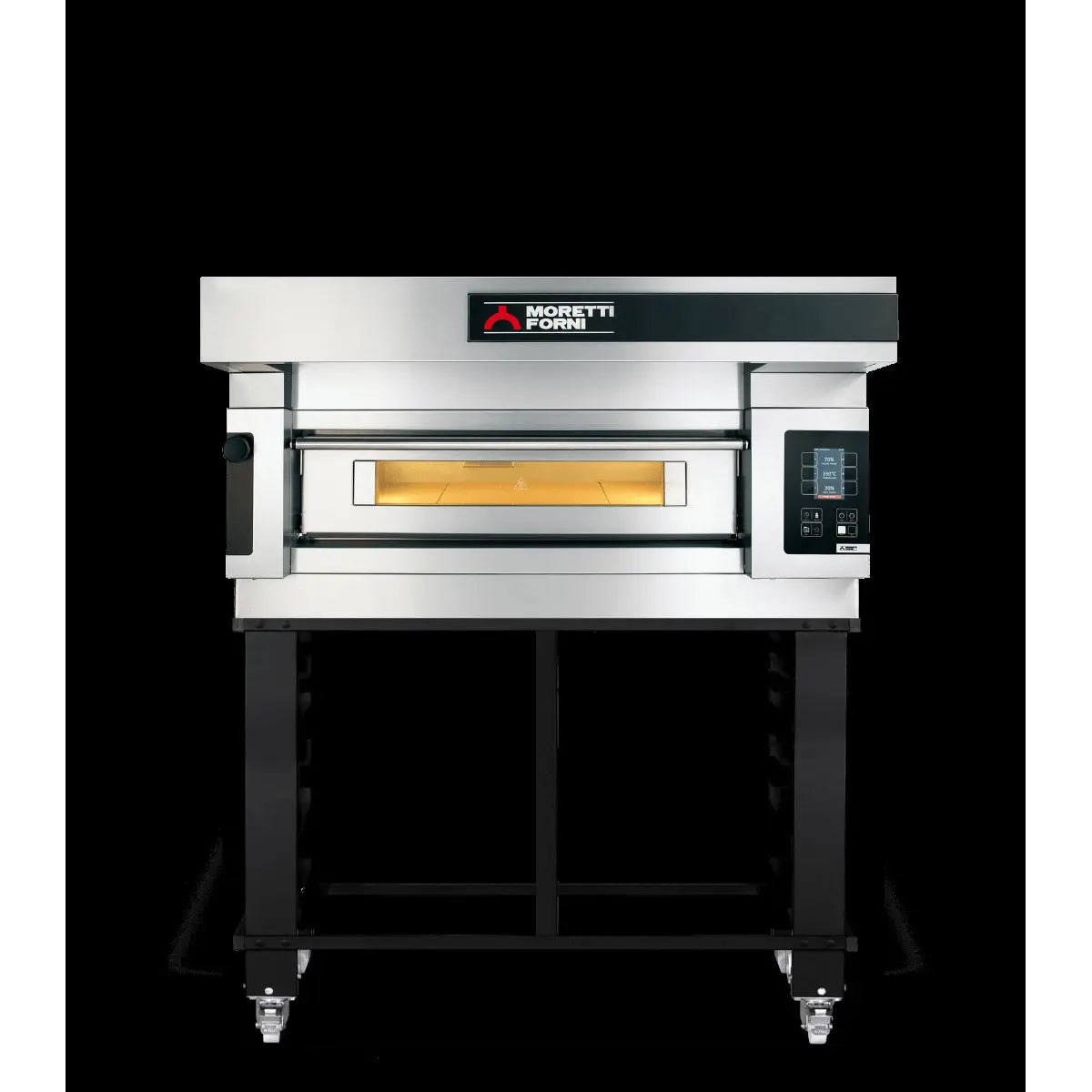 Moretti Forni Serie S COMP S105E/1/S Single Deck Oven on Stand Mattys