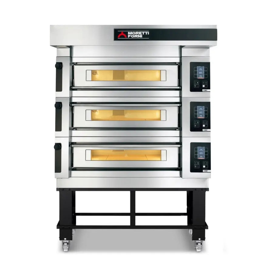 Moretti Forni COMP S125E/3A/S Triple Deck Baking Oven on Stand Mattys
