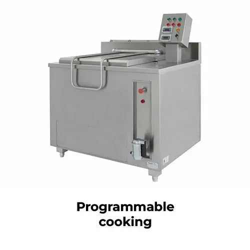 Baratta Electric Single Tank 400 Litre Bulk Cooker With Single Basket Auto Lift - CPER-400 Mattys