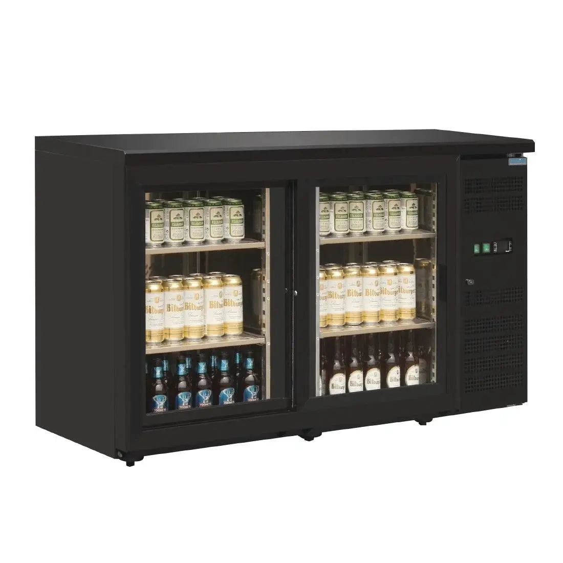 Polar U-Series Back Bar Display Cooler Double Door CS102-A Mattys