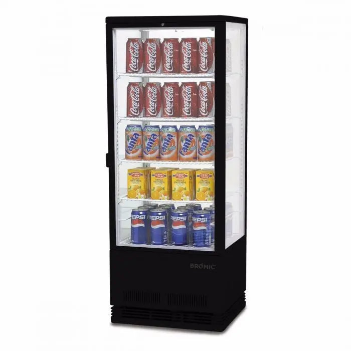 BROMIC CT0100G4B LED 98L Beverage Chiller - Black Mattys