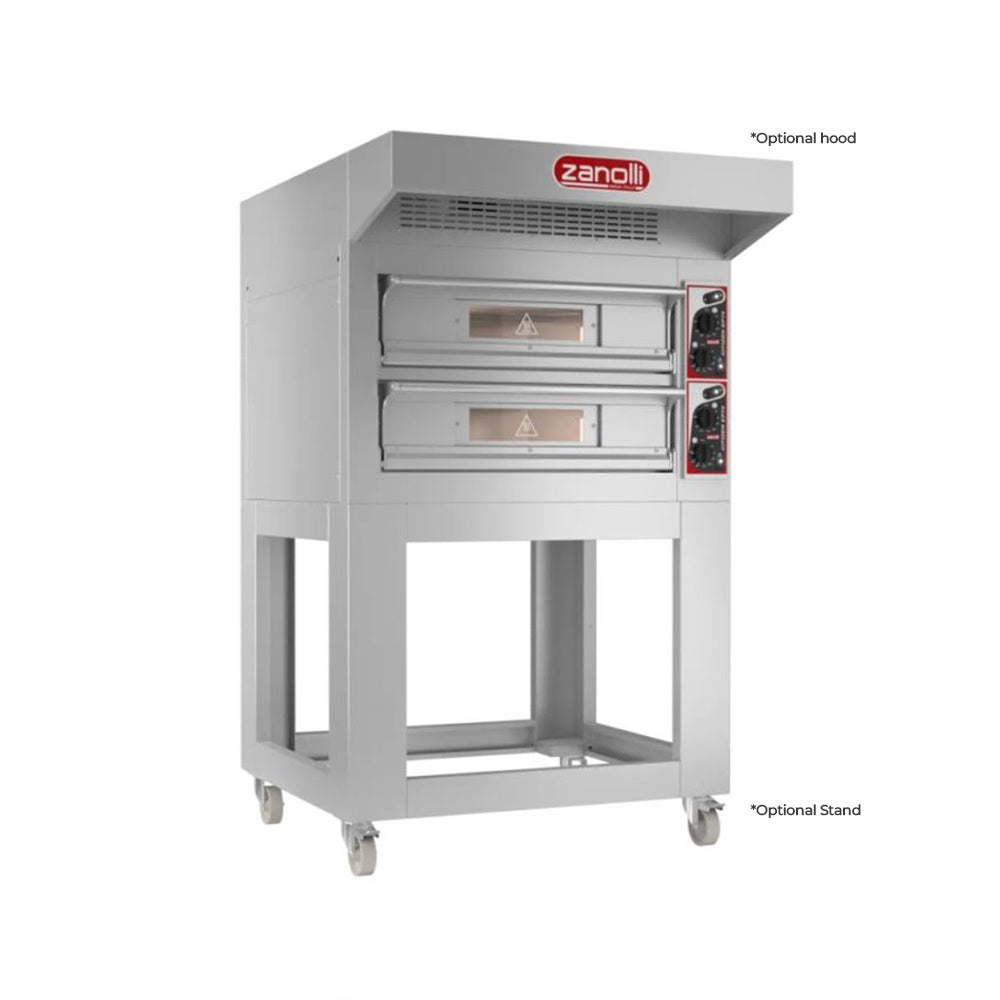 Zanolli Citizen EP70 4+4 Electric Double Deck Pizza Oven - 4 + 4 Pizza Capacity Mattys
