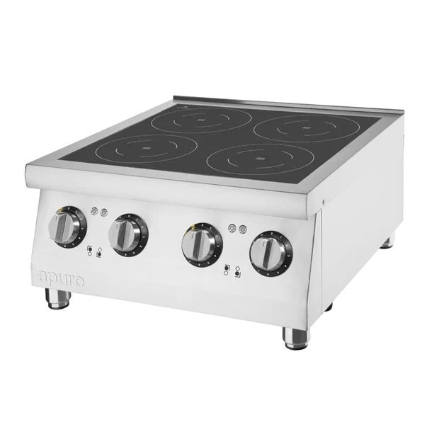 Apuro 4 Zone Induction Hob 2 x 3kW CU558-A Mattys