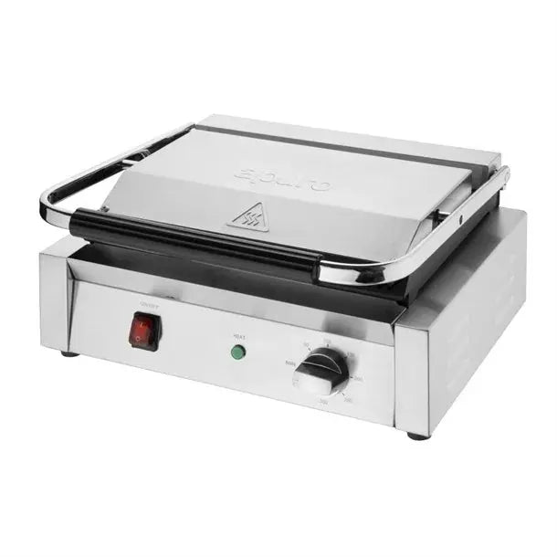 Benchtop Apuro Bistro Large Ribbed Contact Grill - CU602-A Mattys