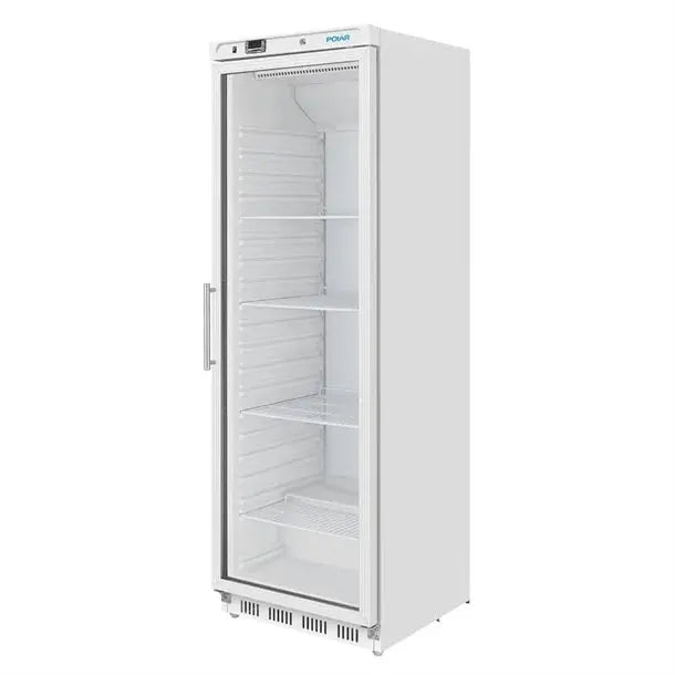 Polar C-Series Upright White Display Fridge - 400Ltr - CZ786-A Mattys