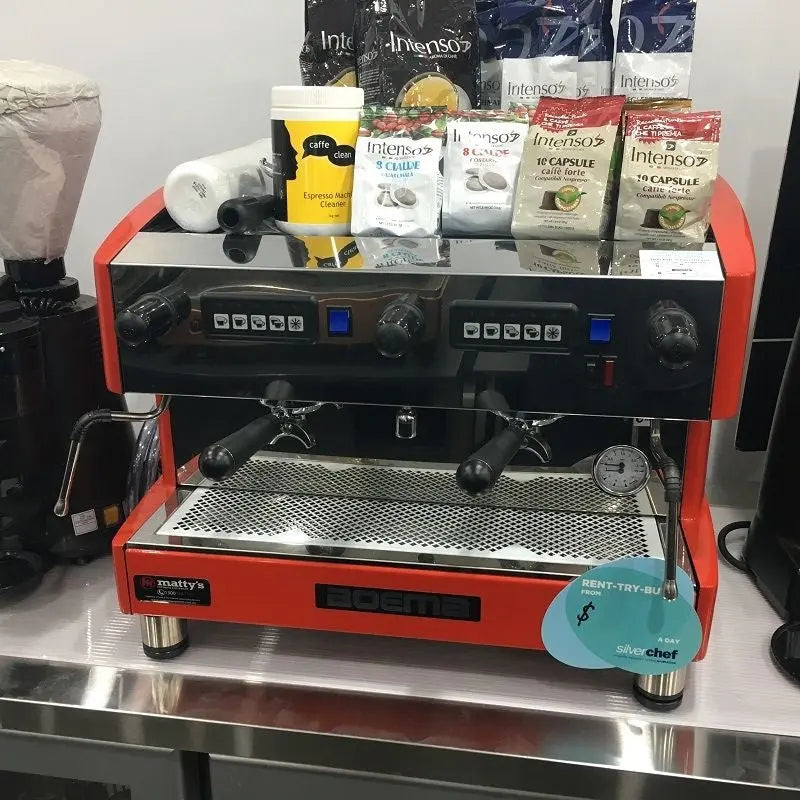 Boema D-2V15A Deluxe 2 Group Volumetric Espresso Machine Mattys
