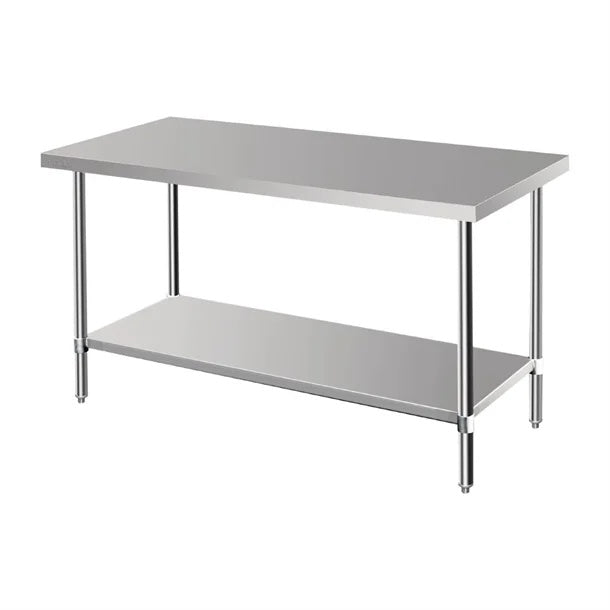 Vogue Premium Stainless Steel Prep Table 1500mm DA330 Mattys