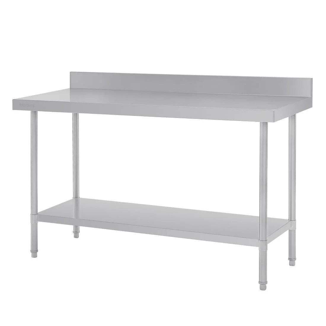 Vogue Premium Stainless Steel Table with Splashback 1800mm DA341 Mattys