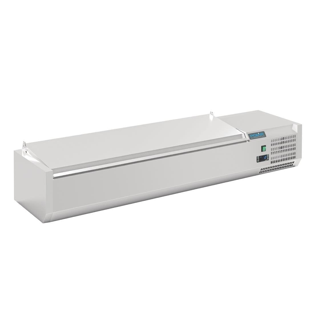 Polar G-Series Countertop Prep Fridge with Lid 6x 1/4GN DA680-A Mattys