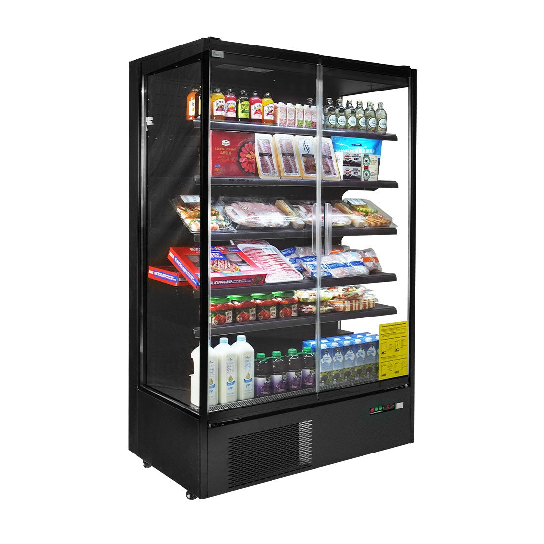 Thermaster Supermarket Panorama 2 Door Chiller Display - DC-125B Thermaster