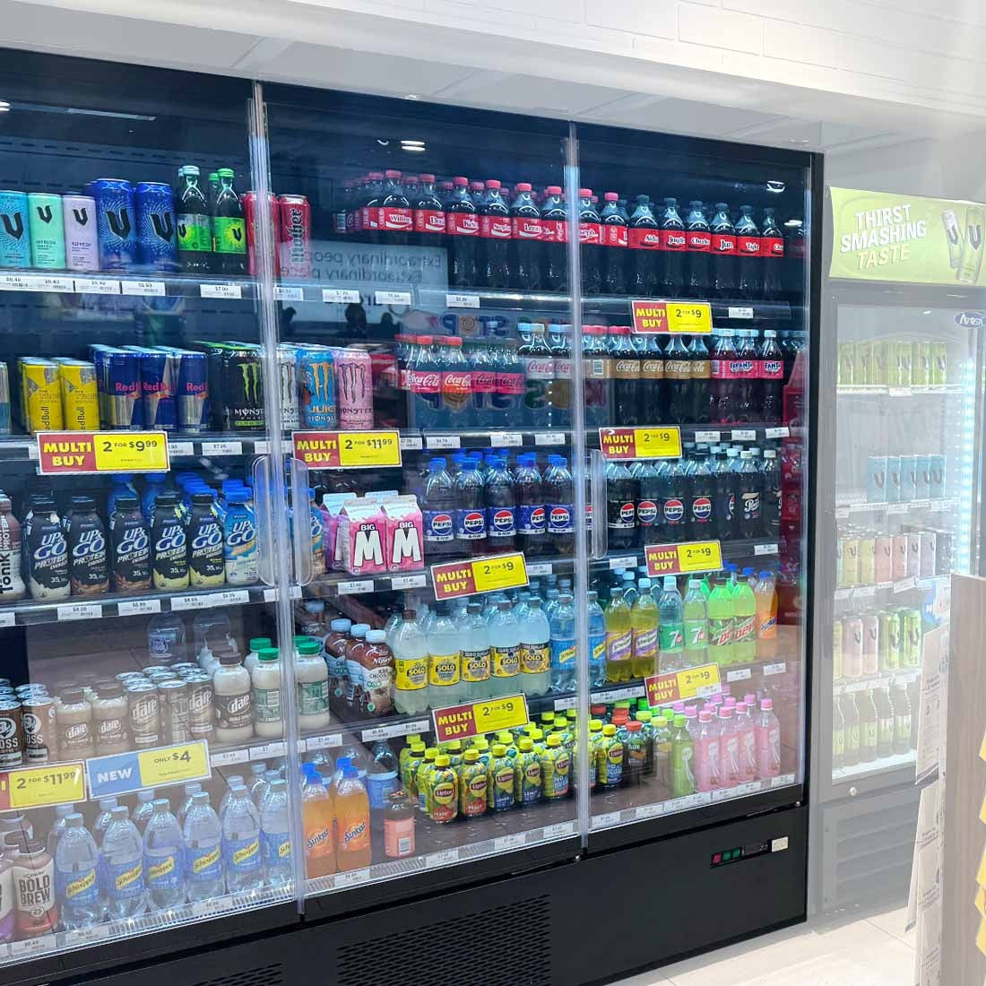 Thermaster Supermarket Panorama 4 Door Chiller Display - DC-250B Thermaster