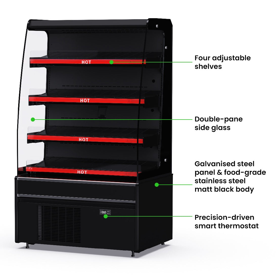 Thermaster Grab & Go Hot Cabinet – DC-900H Thermaster