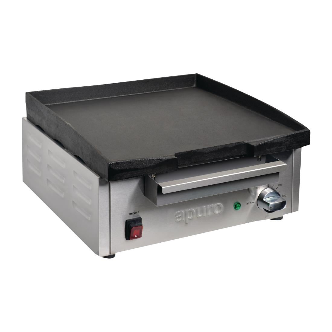 Apuro Large Countertop Cast Iron Griddle DC901-A Mattys
