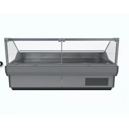 Bromic DD1250SG-NR - Square Glass Deli Display 1330mm Mattys