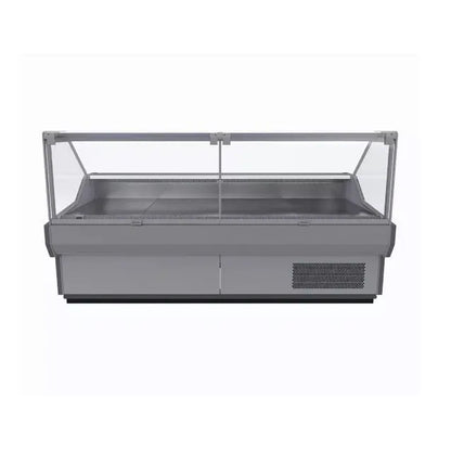 Bromic DD1875SG-NR - Square Glass Deli Display 1955mm Mattys
