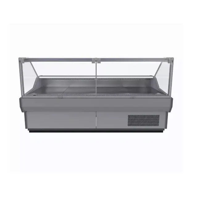 Bromic DD1875SG-NR - Square Glass Deli Display 1955mm Mattys