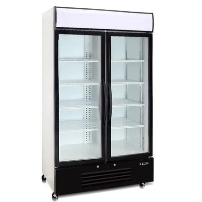 Saltas DFS2999N Double Glass Door Freezer Mattys