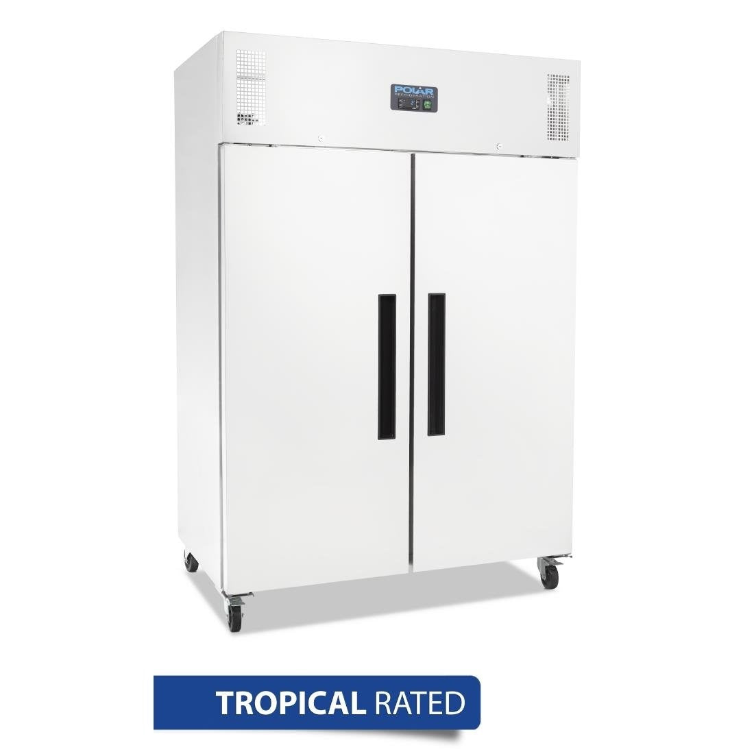 Polar G-Series 2 Door Upright Fridge White 1200Ltr - DL898-A Mattys
