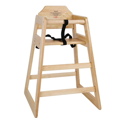 Benchtop Bolero Wooden High Chair Natural Finish - DL900 Bolero
