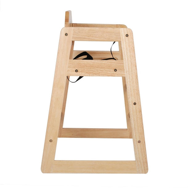 Benchtop Bolero Wooden High Chair Natural Finish - DL900 Bolero