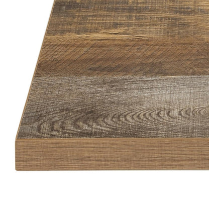 Benchtop Bolero Pre-Drilled Square Table Urban Dark 600mm - DR821 Bolero