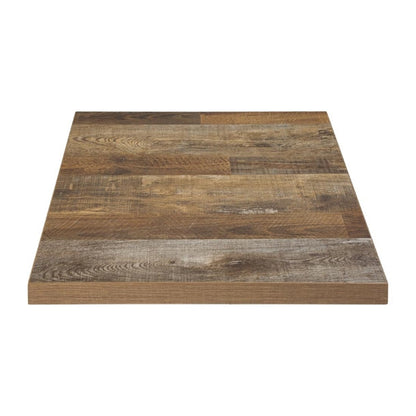 Benchtop Bolero Pre-Drilled Square Table Urban Dark 700mm - DR823 Bolero