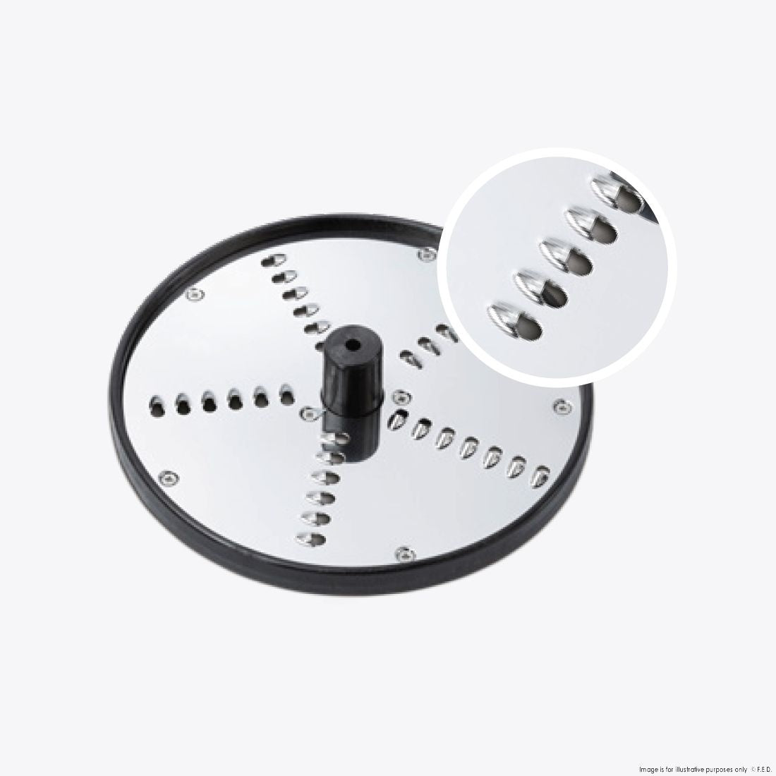 Cutting Blades / Discs F.E.D. Dito Sama P4U Stainless Steel Grating Disc 2mm - DS650198 Mattys