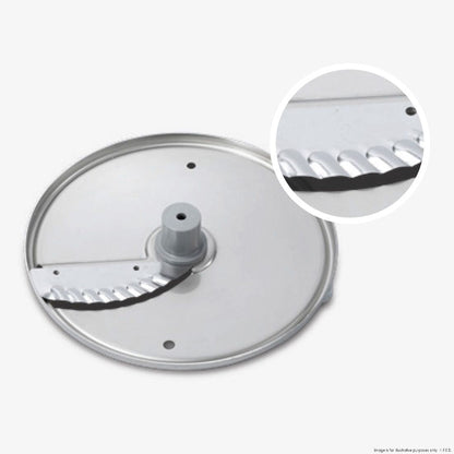 F.E.D. Dito Sama P4U Stainless Steel Wavy Slicing Disc 5mm DS650219 Mattys
