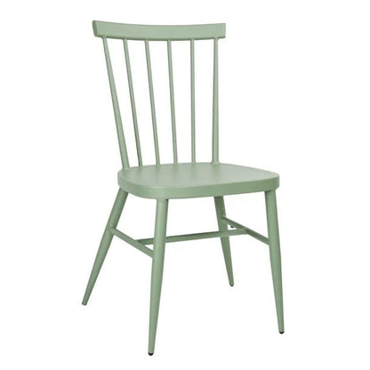 Bolero Windsor Aluminium Green Chairs (Pack of 4) DX687 Mattys