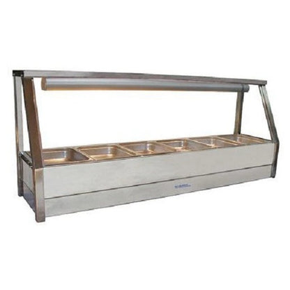 Roband E16 Single Row Hot Food Display - 1665mm Mattys