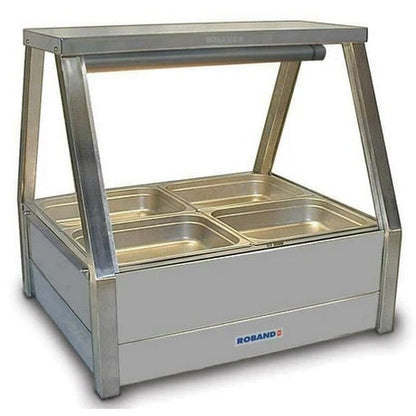 Roband E22RD Straight Glass Hot Food Display Bar Mattys
