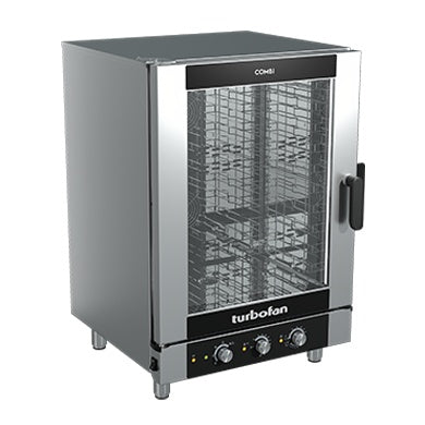 Turbofan Full Size 10 Tray Manual Electric Combi Oven EC40M10