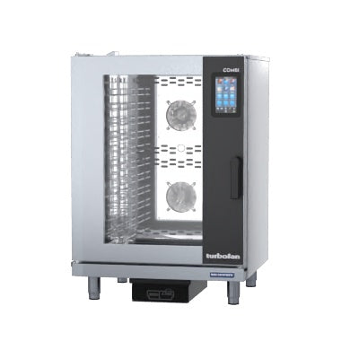 Turbofan Full Size 10 Tray Touch Electric Combi Oven EC40T10