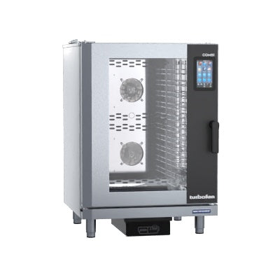 Turbofan Full Size 10 Tray Touch Electric Combi Oven EC40T10