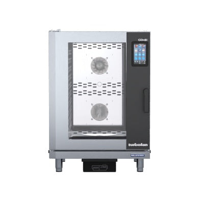 Turbofan Full Size 10 Tray Touch Electric Combi Oven EC40T10