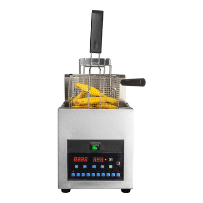 Benchstar Single Tank Auto Lifting Electric Fryer - EF-3250SAL Benchstar