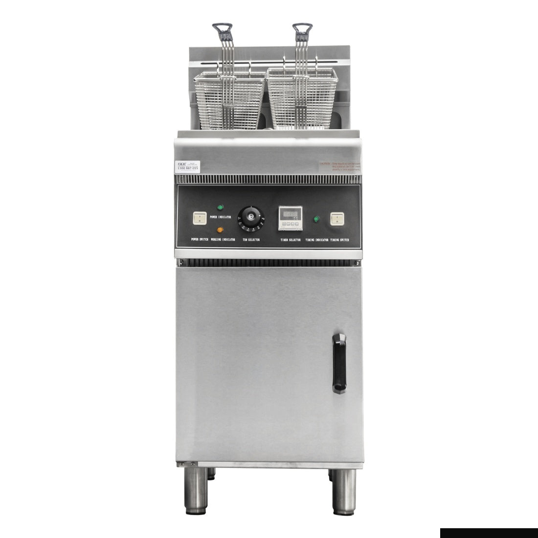 F.E.D Frymax-EF-28LE 28L Oil Capacity Electric Fryer Mattys