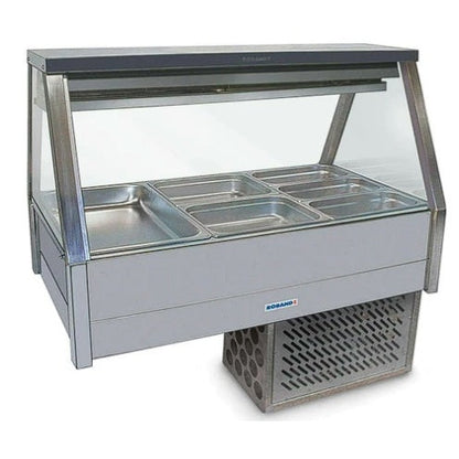 Roband EFX23RD Straight Glass Refrigerated Display Bar 6 pans Mattys