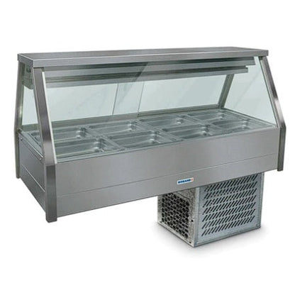 Roband EFX24RD Straight Glass Refrigerated Display Bar 8 pans Mattys