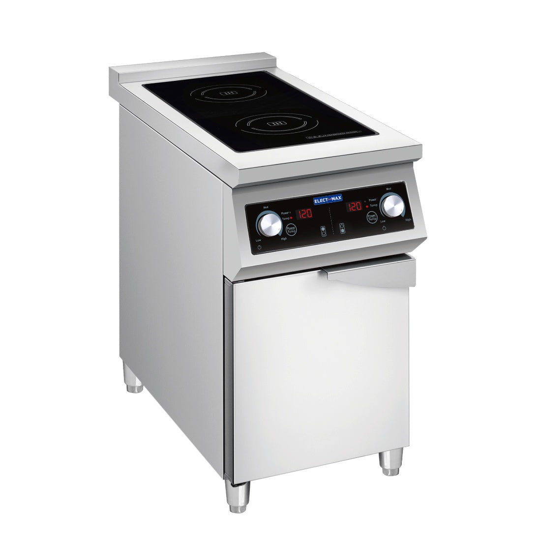 Electmax 700 Series Induction 2-Burner Cooker with Door - EIC400 Electmax