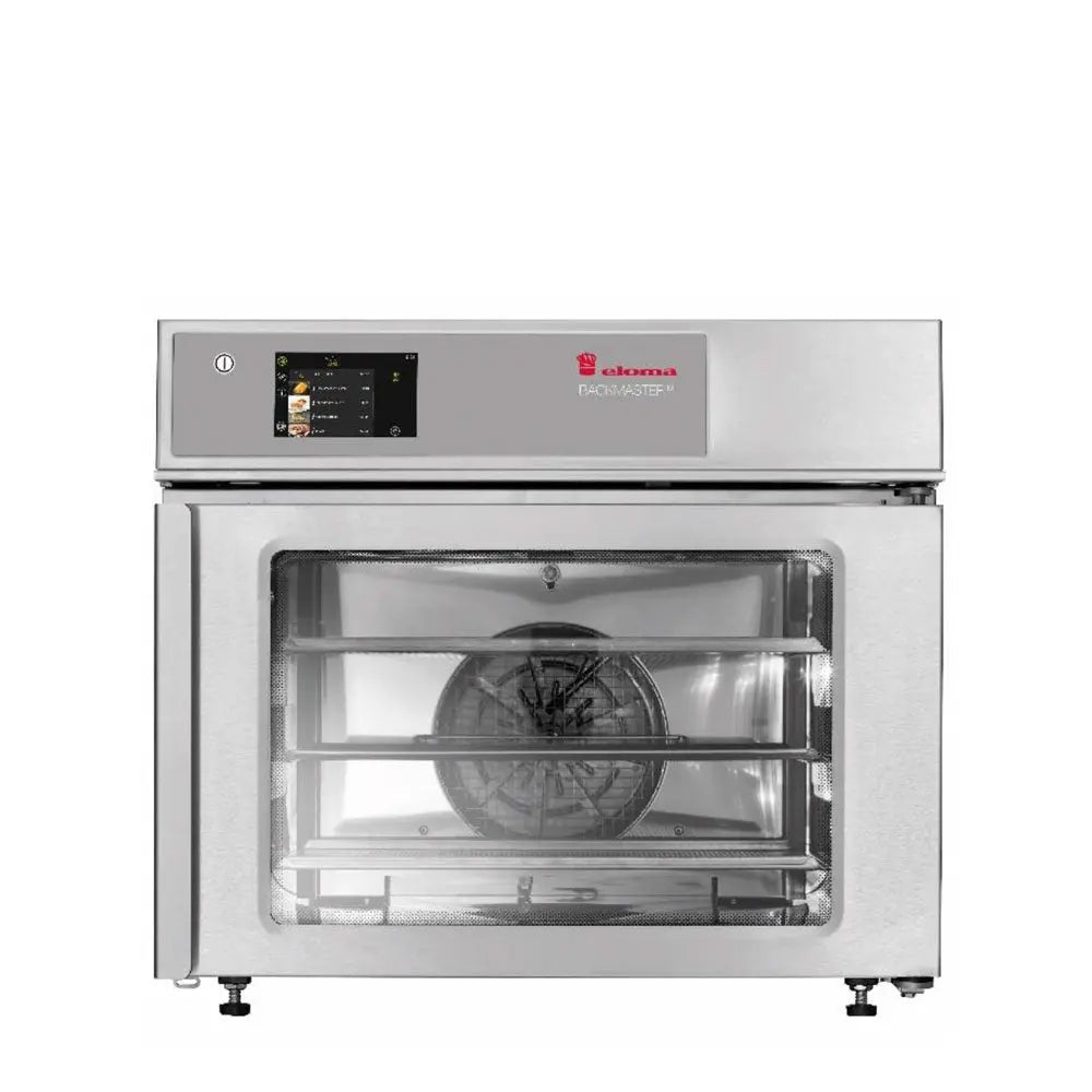 Eloma EL3013002-2A 3 X 440 X 350 COMPACT ELECTRIC BAKING OVEN WITH MULTITOUCH CONTROLS, ACTIVE DEHUMIDIFICATION AND LEFT HAND HINGED DOOR Mattys