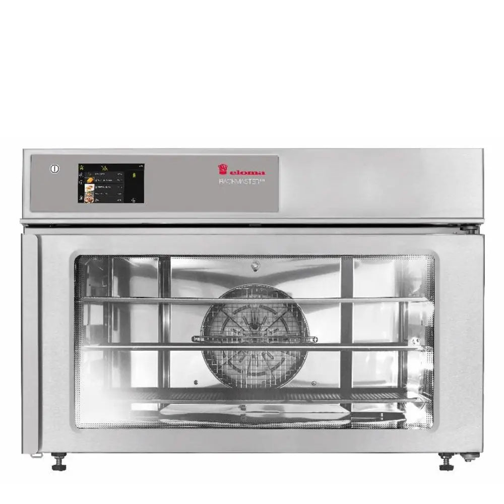 Eloma EL3613002-2A 3 X 600 X 400 COMPACT ELECTRIC BAKING OVEN WITH MULTITOUCH CONTROLS, ACTIVE DEHUMIDIFICATION AND LEFT HAND HINGED DOOR Mattys