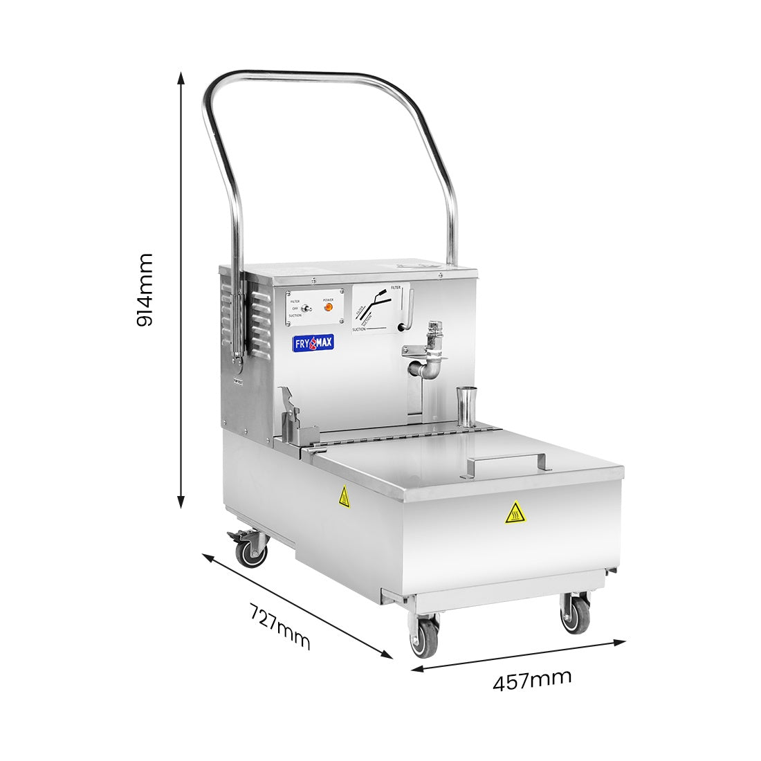 FryMax 42L Electric Oil Filter Machine EOF-42 Frymax